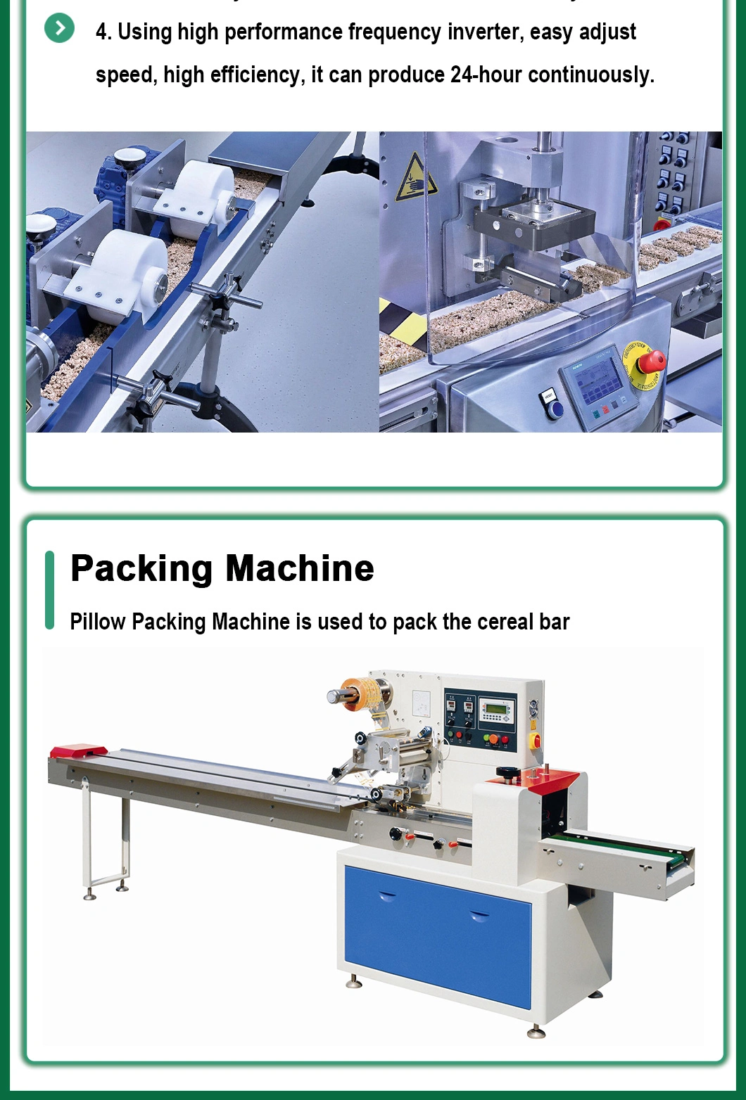 50% Discount Protein Bars Energy Production Line + Mini Cereal Bar Production Line + Energy Grain Bar Rice Production Line
