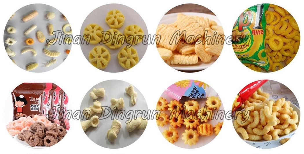 New Type Corn Puff Snack Food Machine Inflating Snacks Chips Extrusion Puffed Sticks Production Line