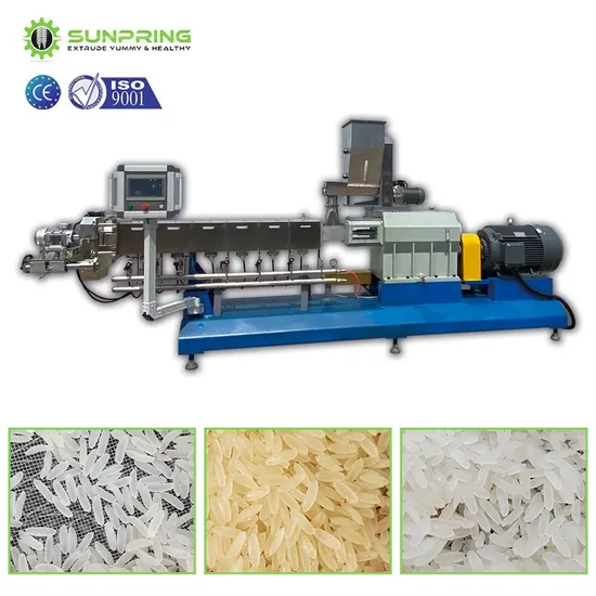 Greatly Admired Making Rice Machine + Nutritional Fortified Rice Machine + Automatic Nutrition Artificial Rice Production Line