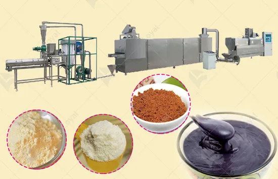 Industrial Potato Tapioca Modified Starch Extruder Making Machine Line