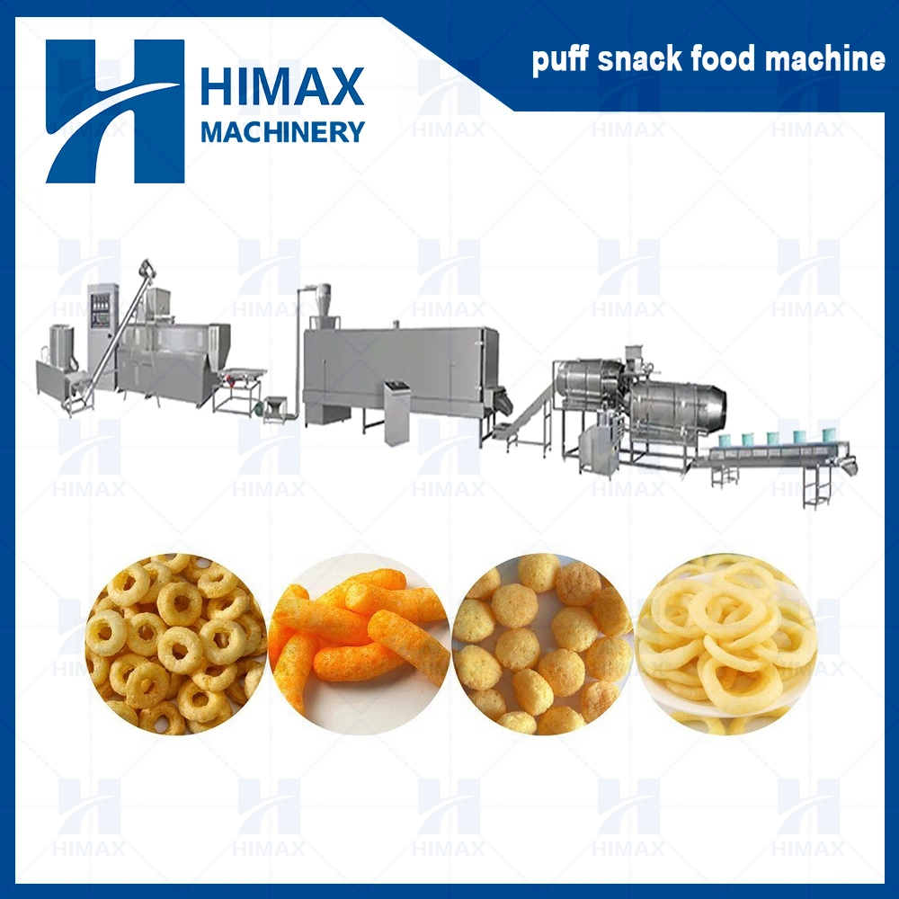 Automatic Energy Nut Bars with Core Filled Filling Cream Extrusion Machine Chocolate Jam Center Puffed Snack Food Machine Corn Sticks Machine Factory