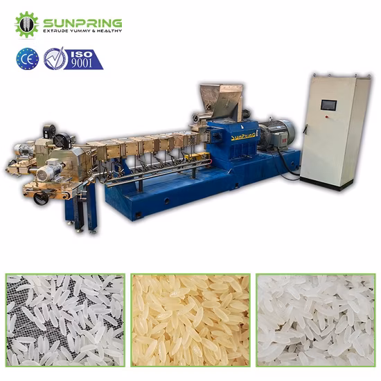 Greatly Admired Making Rice Machine + Nutritional Fortified Rice Machine + Automatic Nutrition Artificial Rice Production Line