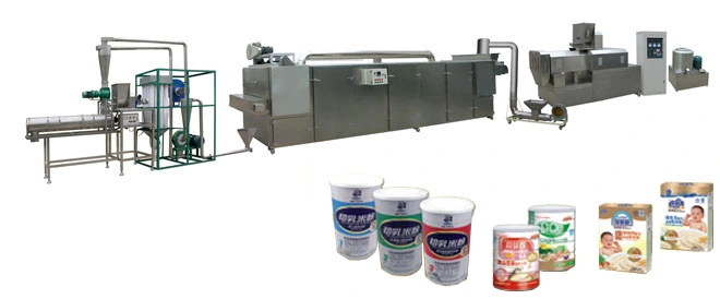 Machine Nutrition Powder Process Line Modified Tapioca Starch Food Extruder Nutrition Powder Machine