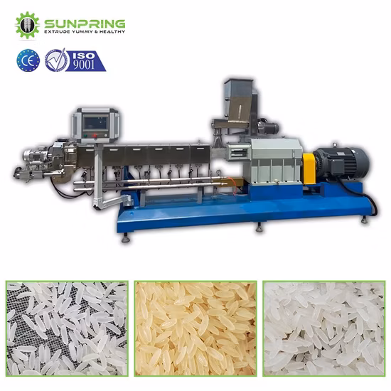 Greatly Admired Making Rice Machine + Nutritional Fortified Rice Machine + Automatic Nutrition Artificial Rice Production Line