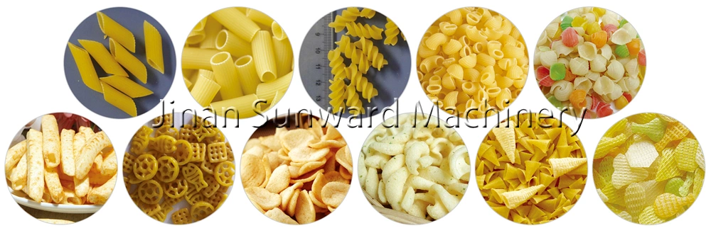 Automatic Pasta Macaroni Production Line Edible Rice Drinking Straw Making Machine