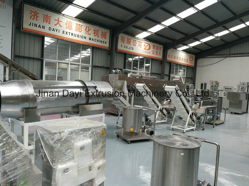 Corn Snacks Food Extruder Machines Puffed Snacks Production Line