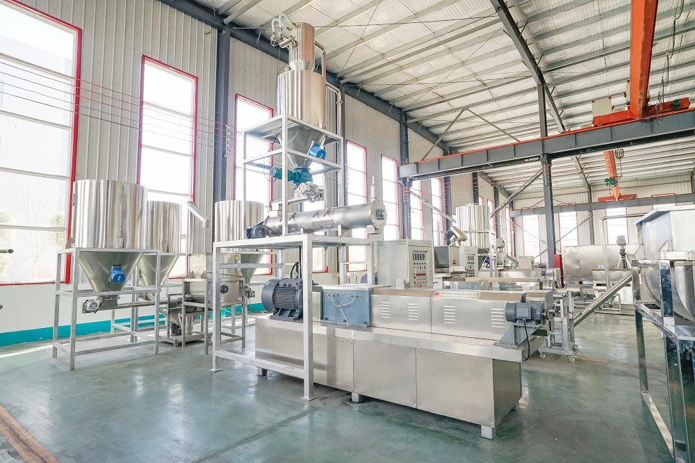 Dry Pet Cat Fish Feed Extrusion Equipment Plant Animal Floating Food Making Processing Extruder Machine Pet Dog Food Pellet Production Line Price