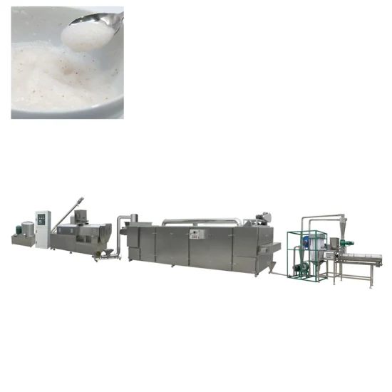 Machine Nutrition Powder Process Line Modified Tapioca Starch Food Extruder Nutrition Powder Machine