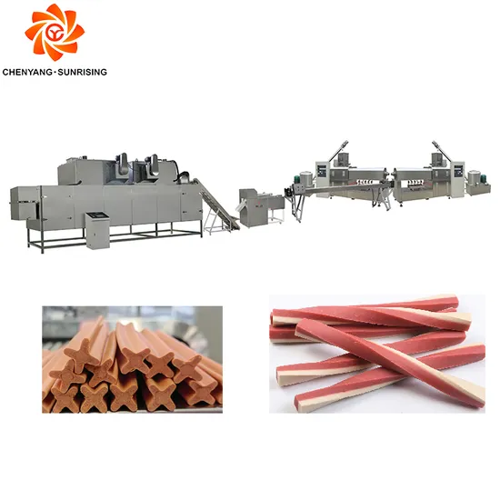 Injection Molding Pet Chews Machine Plant Automatic Dog Chews Production Line