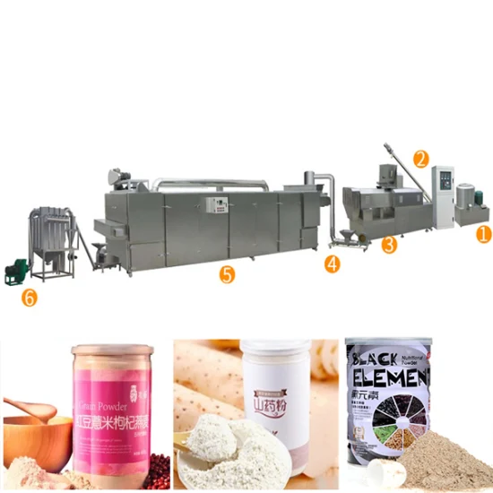 Good Price Full Automatic Instant Grain Powder Processing Machine Instant Rice Powder Production Line