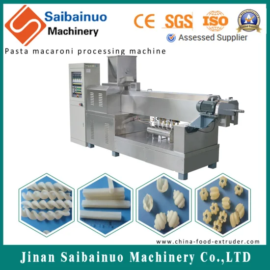 Small Shell Pasta Making Machine Macaroni Production Line