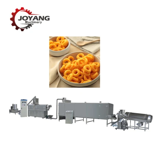Food Extruder Corn Grain Rice Bean Puff Snack Extrusion Machine Production Line
