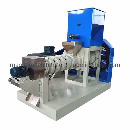 Automatic Fish Feed Pellet Mill Dog Food Extrusion Processing Machine Line