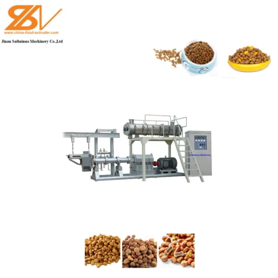 Hot Sales Puffed Snack Dry Pet Food Pellet Production Line