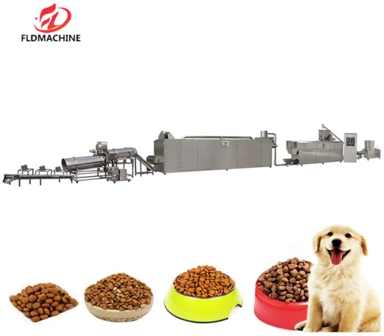Multifunctional Dog Food Cat Food Pet Chew Snack Food Production Line