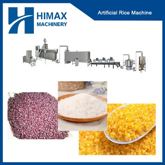 Line After Line Rice Nutrition Rice Production Line Made in China | Guangzhou Pet Feed ...