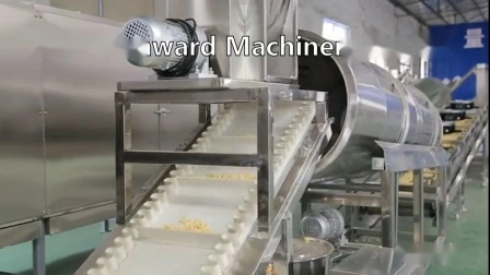 Chinese Rice Corn Flour Powder Puffed Snack Food Extruder Machine Snack Production Line